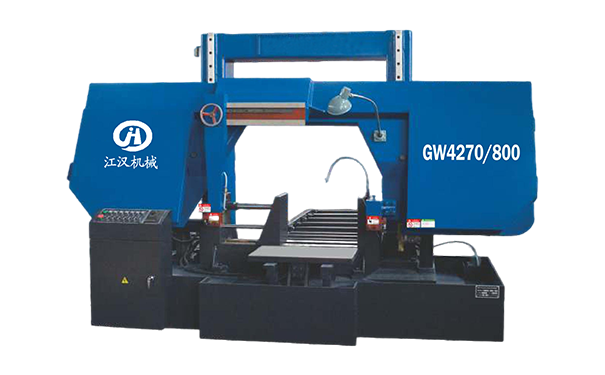 积玉口镇GW4270/800双柱龙门卧式带锯床